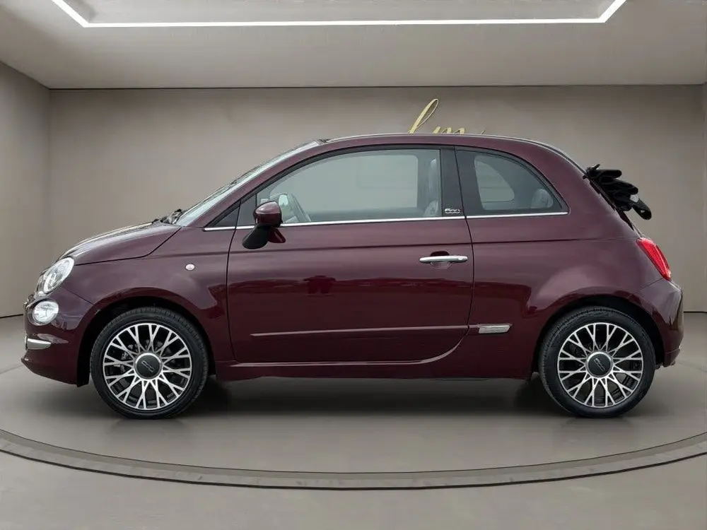 Fiat 500C 1.2 Star 2019 BORDEAUX uit 2019, foto 7