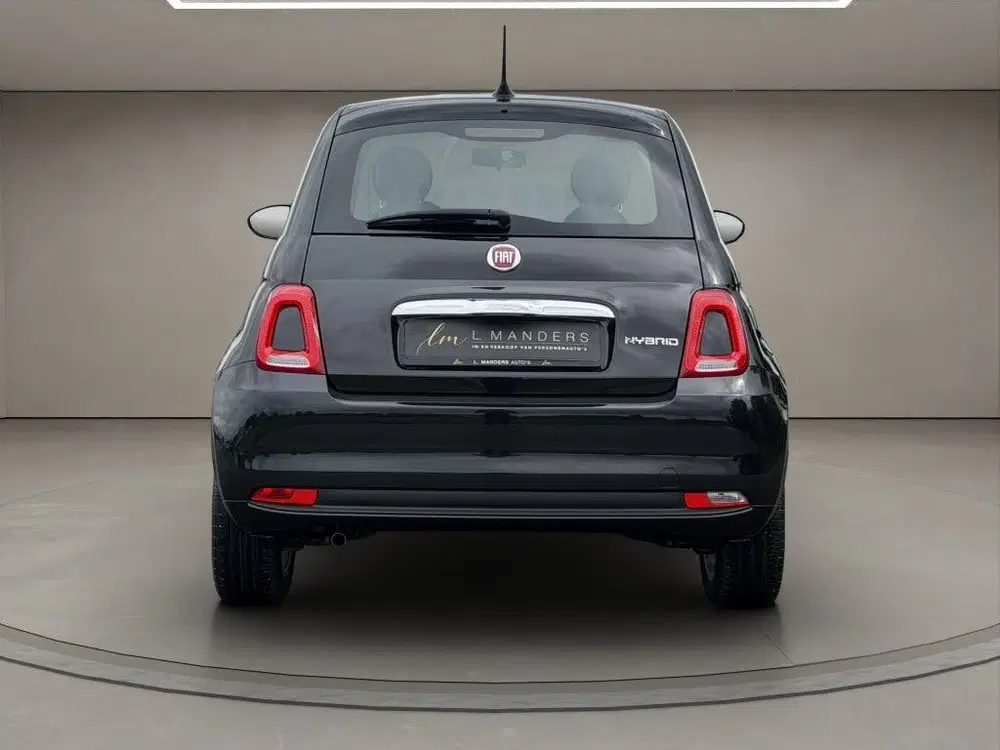 Fiat 500 1.0 Hybrid Club 2023 ZWART uit 2023, foto 10