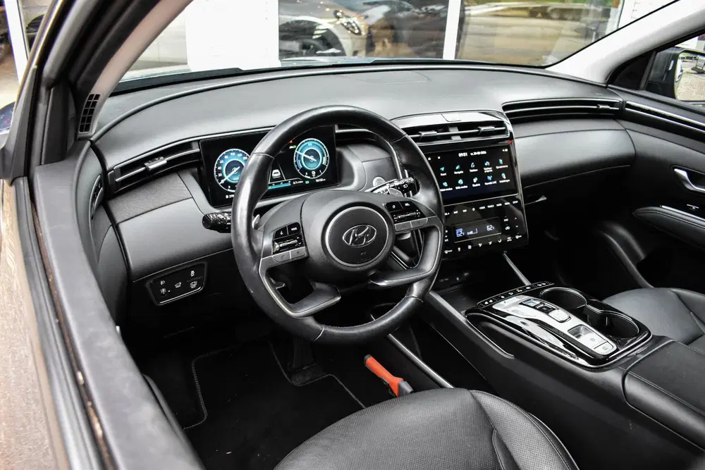 Hyundai TUCSON 1.6 T-GDI HEV Premium Zitklima 360 Cam Led uit 2021, foto 11