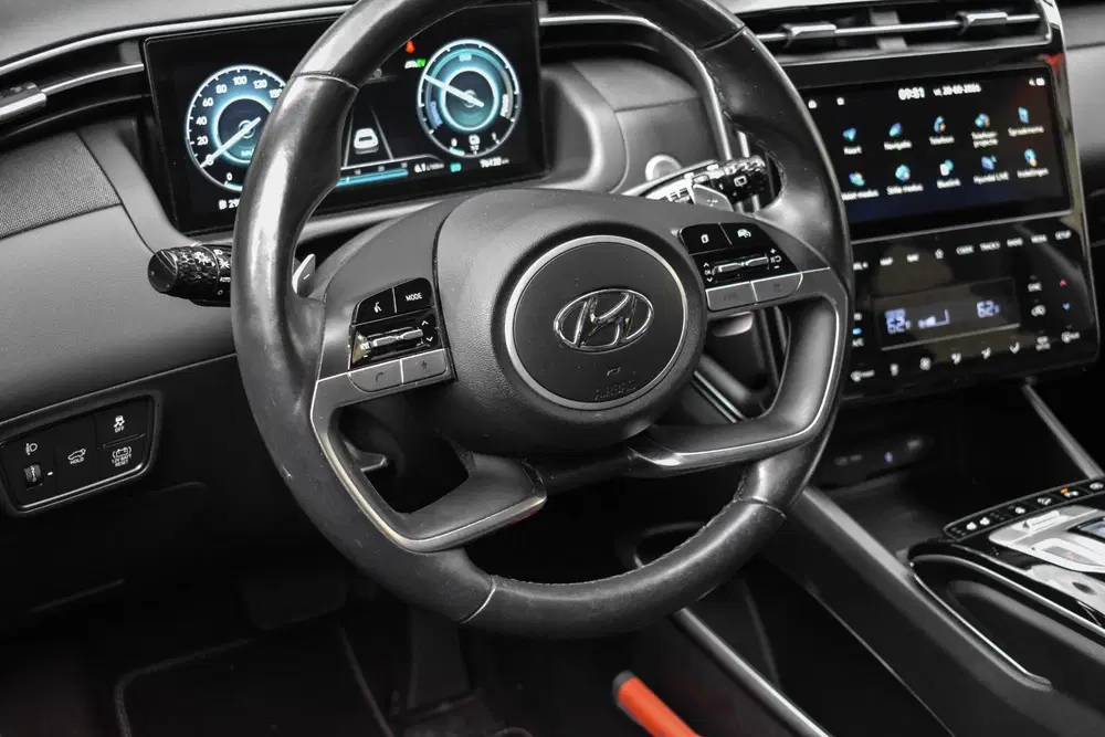 Hyundai TUCSON 1.6 T-GDI HEV Premium Zitklima 360 Cam Led uit 2021, foto 12