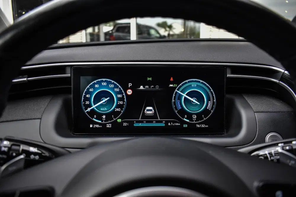 Hyundai TUCSON 1.6 T-GDI HEV Premium Zitklima 360 Cam Led uit 2021, foto 16