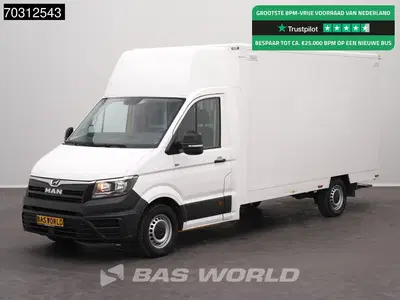 MAN TGE 433cm Bakwagen Achterdeuren Zijdeur Camera uit 2019
