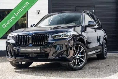 BMW X3 XDrive30e M-sport Carbon Zwart Pano H&K HU uit 2022