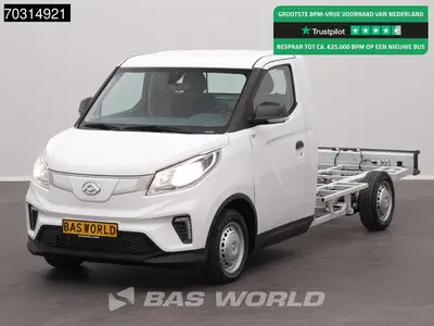 Maxus eDeliver 3 50 Kwh 327km WLTP Stad Chassis Cabine 100% uit 2026