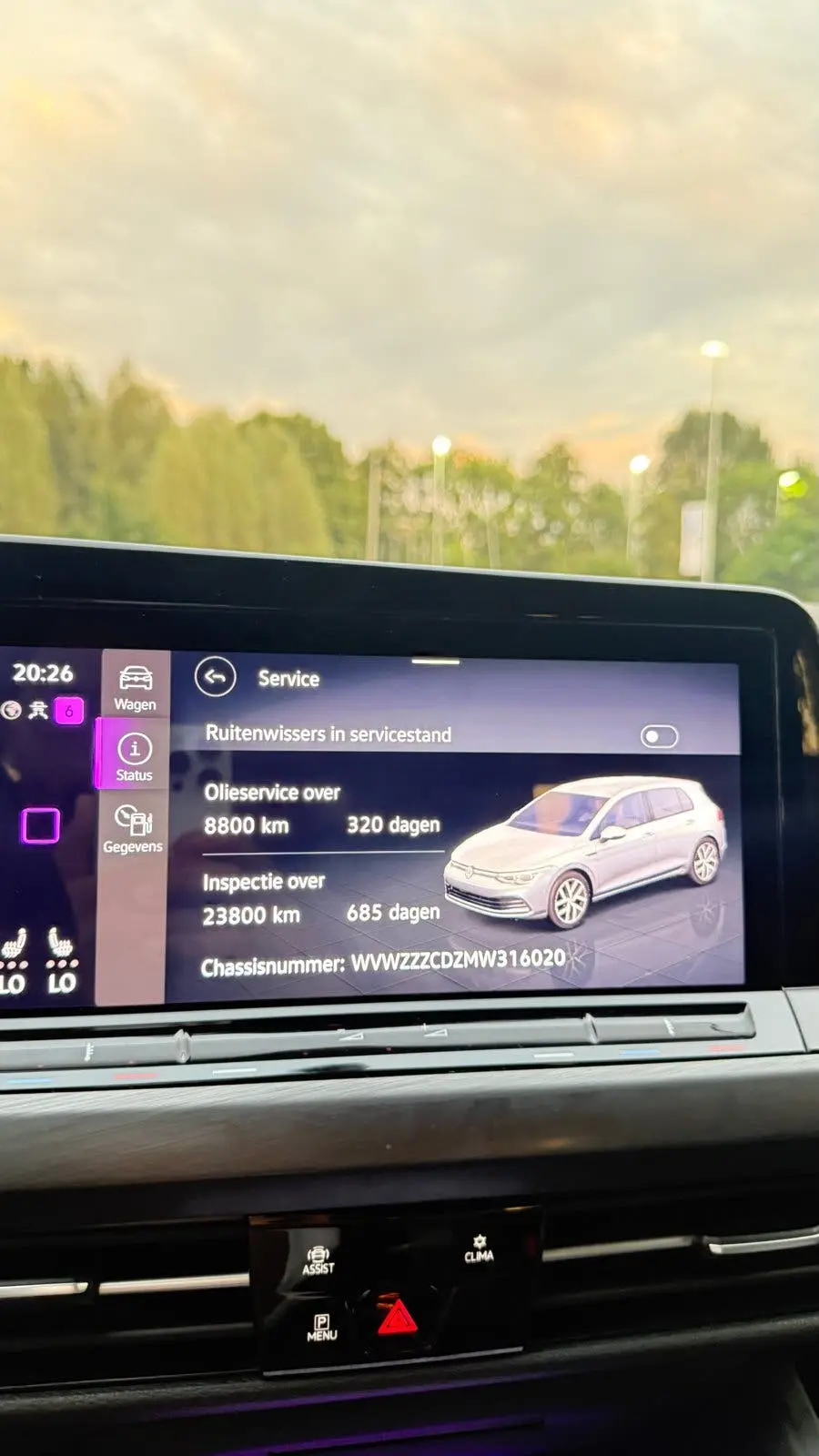 Volkswagen Golf 1.5 Etsi 150pk 7-DSG 2020 Wit FULL OPTION uit 2020, foto 18