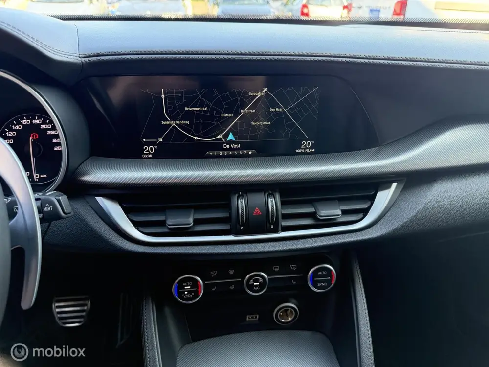 Alfa Romeo Stelvio 2.0 T AWD Super LEDER*PANO-DAK*ACC*CAMERA uit 2019, foto 12