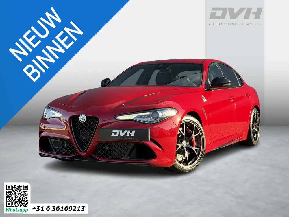Alfa Romeo Giulia 2.9 V6 Quadrifoglio CARBON | H/K | LEDER uit 2022