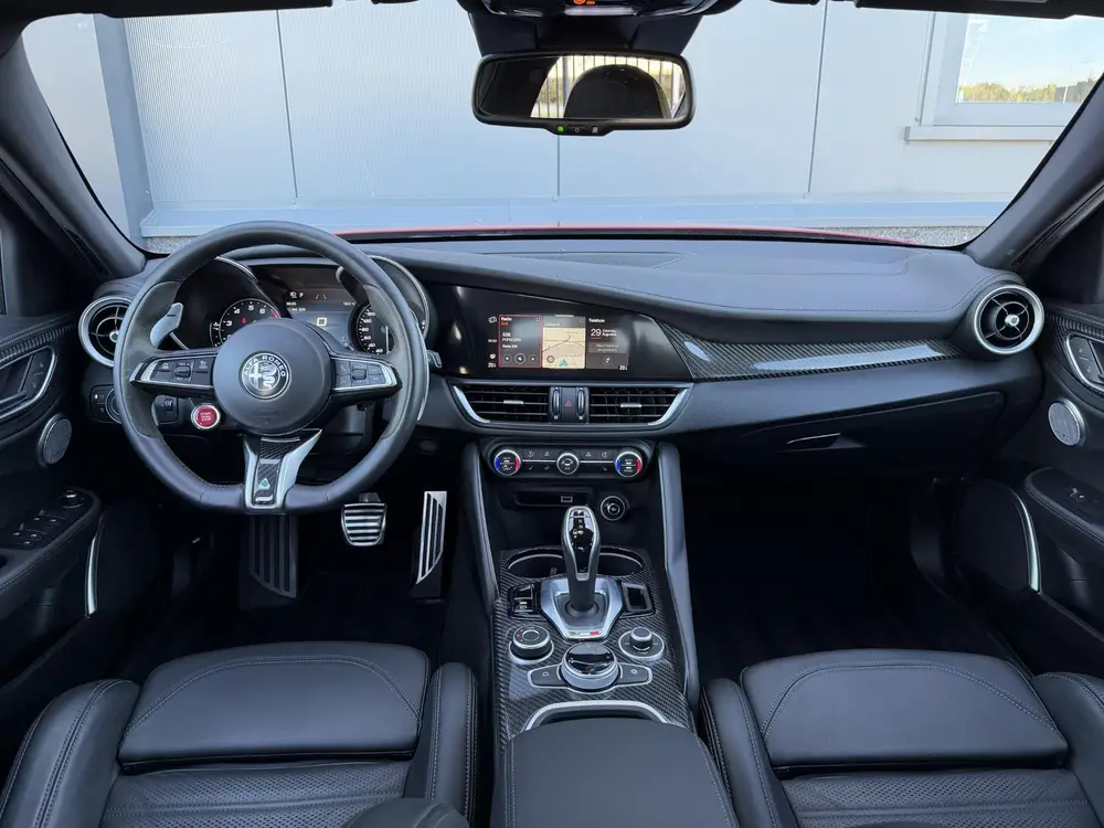 Alfa Romeo Giulia 2.9 V6 Quadrifoglio CARBON | H/K | LEDER uit 2022, foto 18