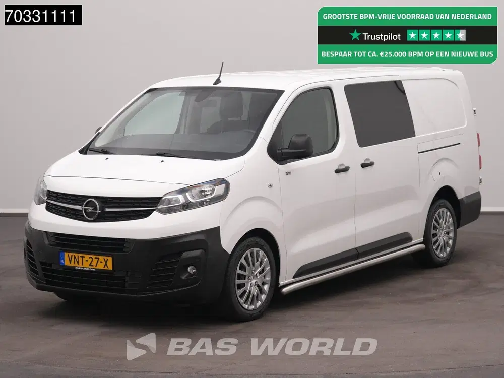 Opel Vivaro Dubbel Cabine 2x Schuifdeur Automaat L3H1 uit 2022