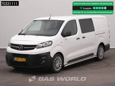 Opel Vivaro Dubbel Cabine 2x Schuifdeur Automaat L3H1 uit 2022