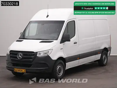 Mercedes-Benz Sprinter 112 L2H2 100% Elektrisch 55kWh 168km uit 2021