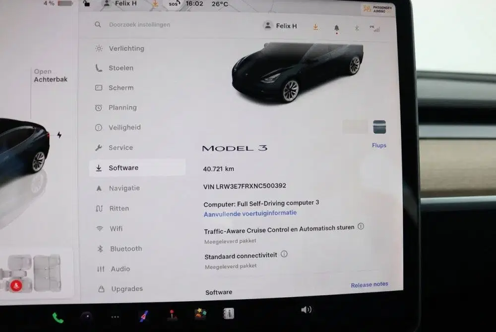 Tesla Model 3 Standard Range Plus RWD 60 kWh AMD Ryzen l uit 2022, foto 17