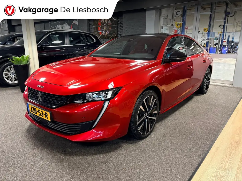 Peugeot 508 1.6 HYbrid GT 225pk Panorama-dak uit 2022, foto 2