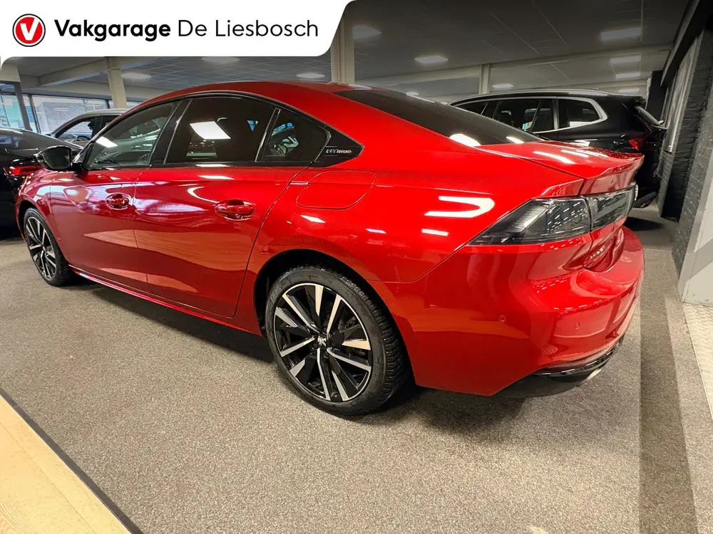 Peugeot 508 1.6 HYbrid GT 225pk Panorama-dak uit 2022, foto 3