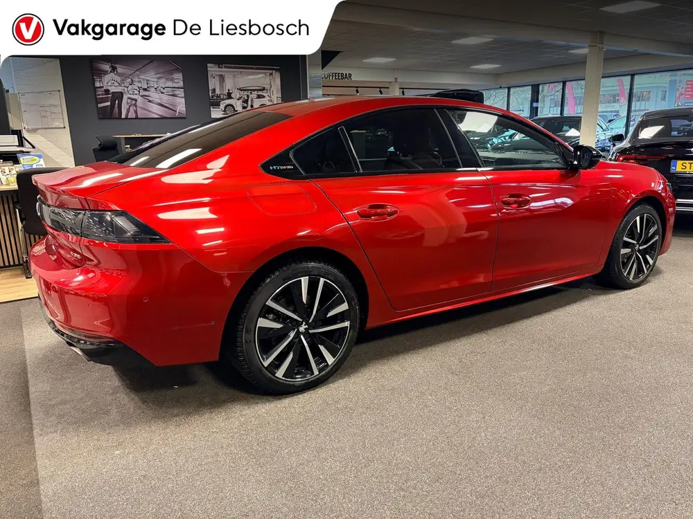 Peugeot 508 1.6 HYbrid GT 225pk Panorama-dak uit 2022, foto 7