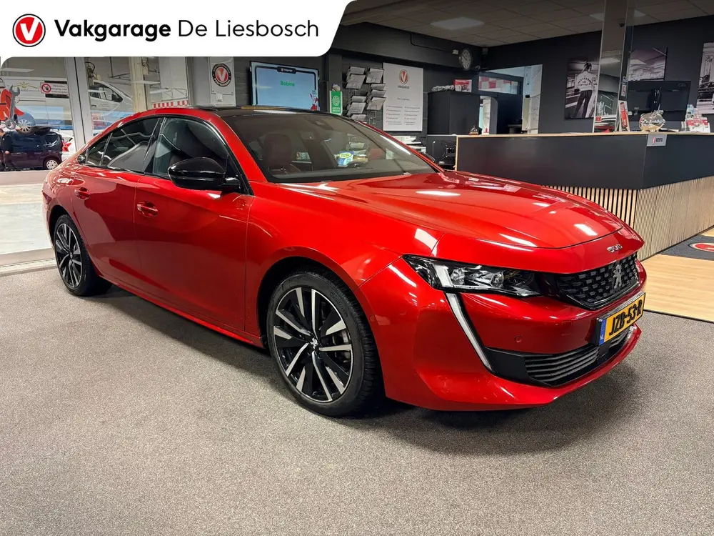 Peugeot 508 1.6 HYbrid GT 225pk Panorama-dak uit 2022, foto 8