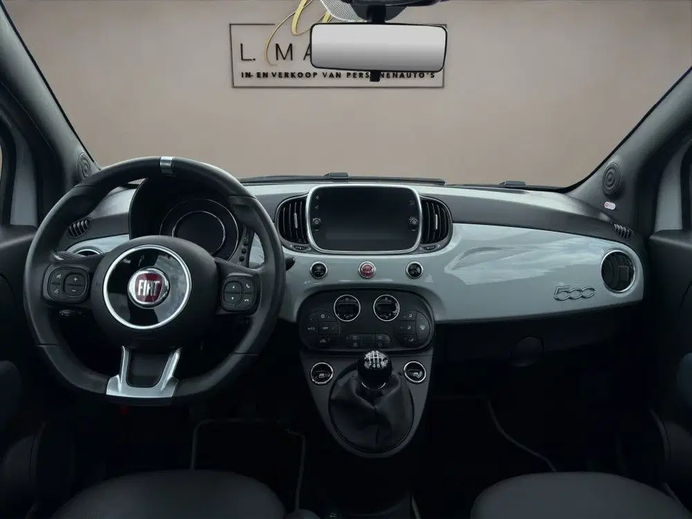Fiat 500 1.0 Hybrid Launch Edition 2021 GRIJS uit 2021, foto 12
