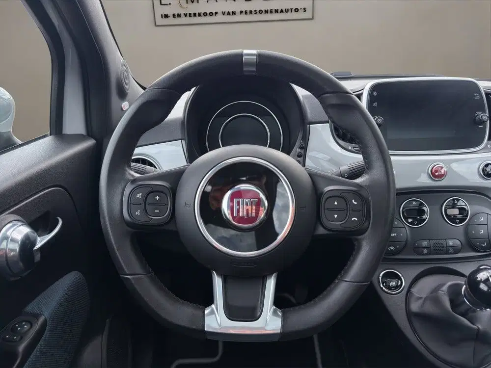 Fiat 500 1.0 Hybrid Launch Edition 2021 GRIJS uit 2021, foto 13