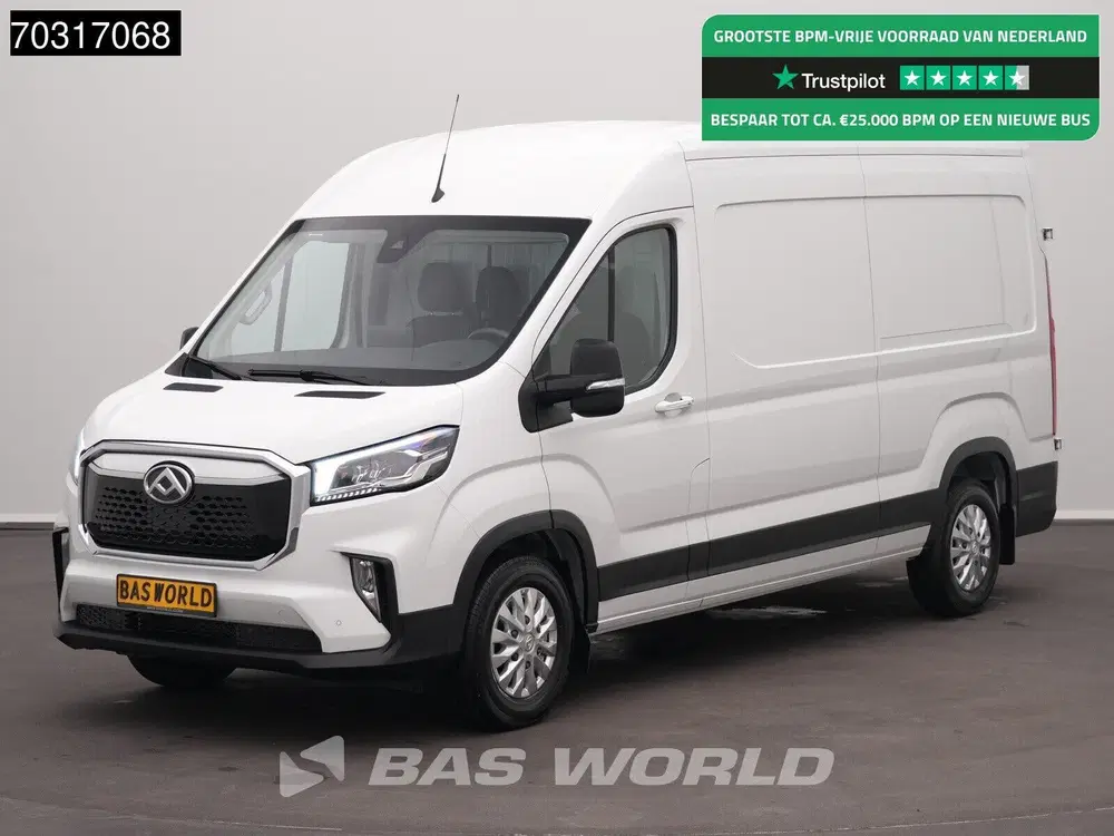 Maxus eDeliver 9 Elektrisch WLTP 256km Stad 52kWh L3H2 204p uit 2025