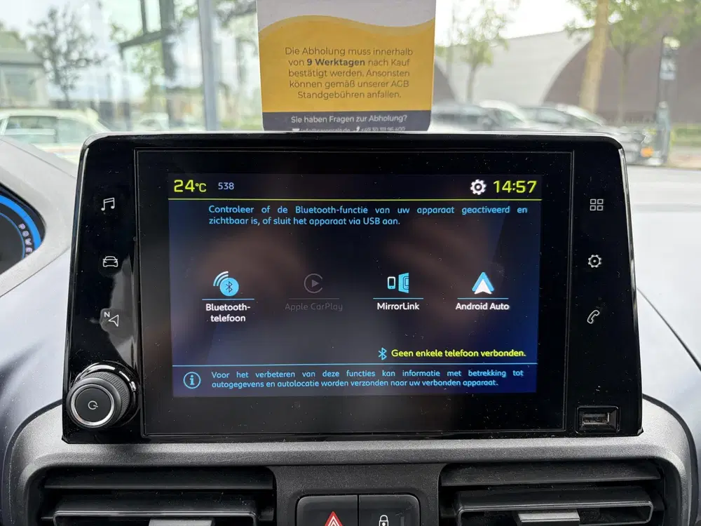 Peugeot Rifter EV Allure Pack 50 kWh SOH 100% uit 2023, foto 18