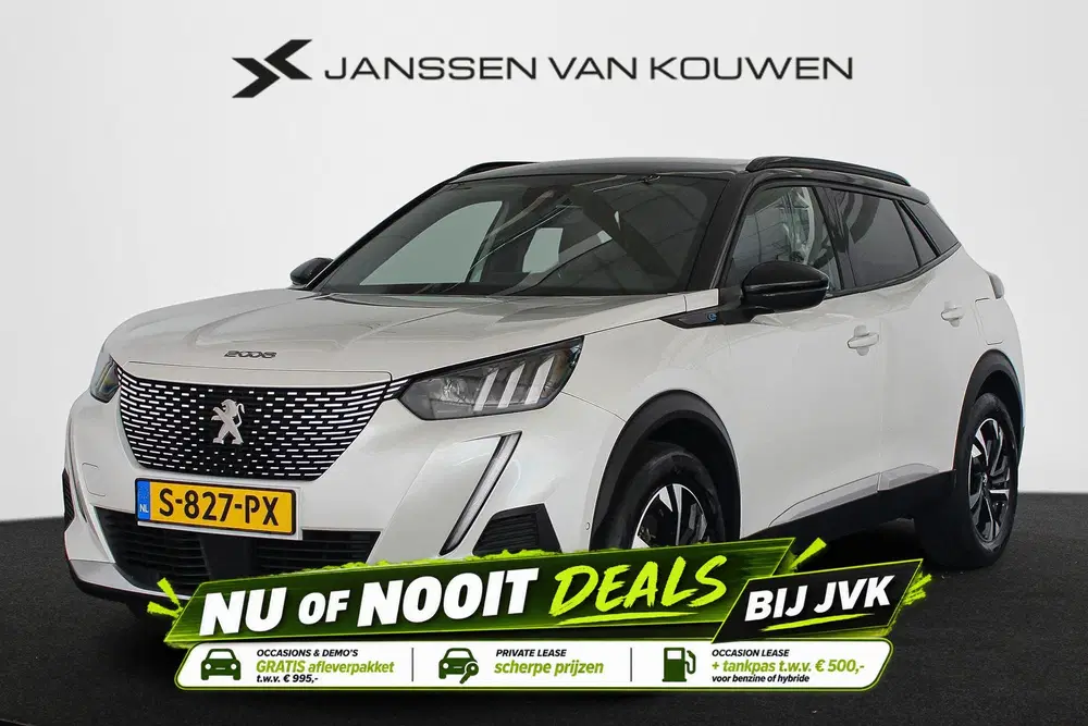 Peugeot 2008 EV GT 50 kWh Achteruitrijcamera Apple Carp uit 2023