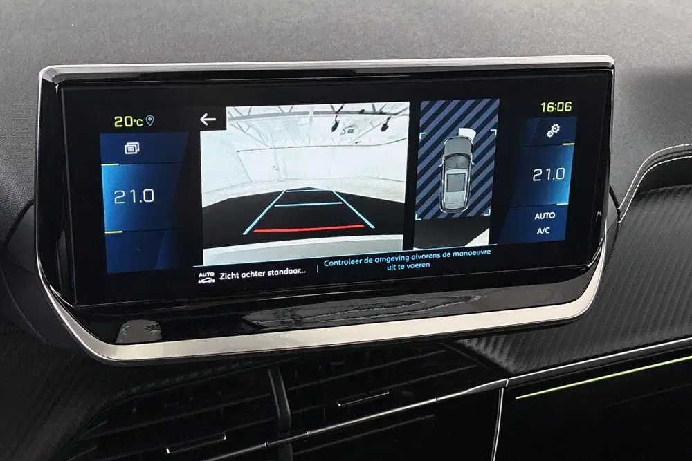 Peugeot 2008 EV GT 50 kWh Achteruitrijcamera Apple Carp uit 2023, foto 16