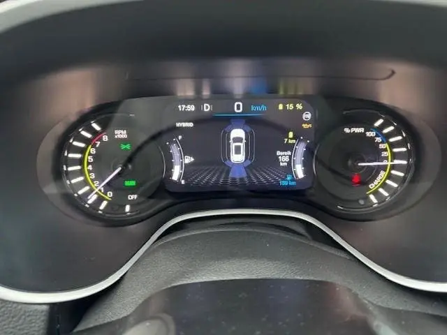 Jeep Compass 4xe 240 Plug-in Hybrid 180PK TRAILHAWK/PANO/LEE uit 2021, foto 13