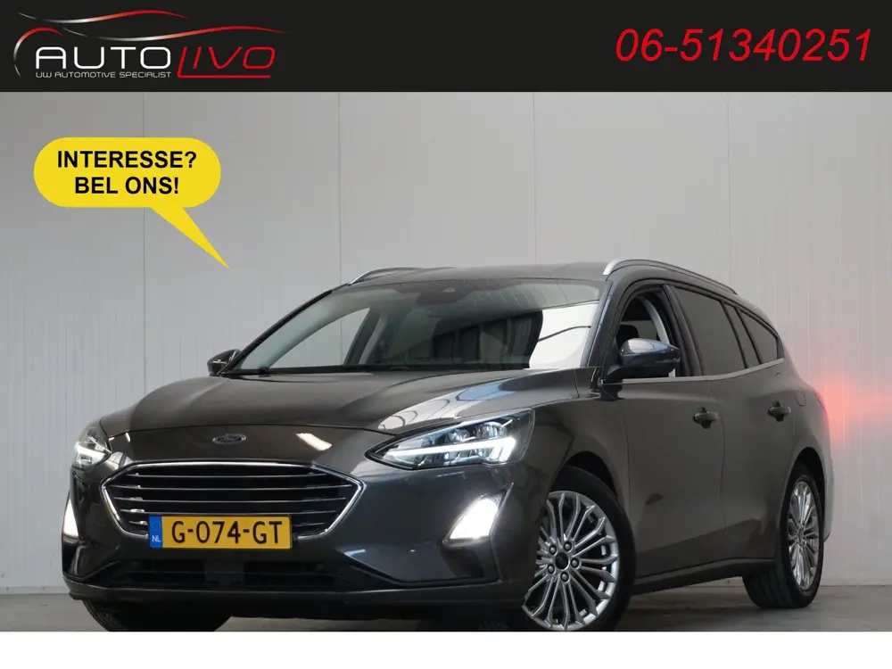 Ford Focus Wagon 1.5 EcoBlue Titanium Business AUTOMAAT! LED uit 2019