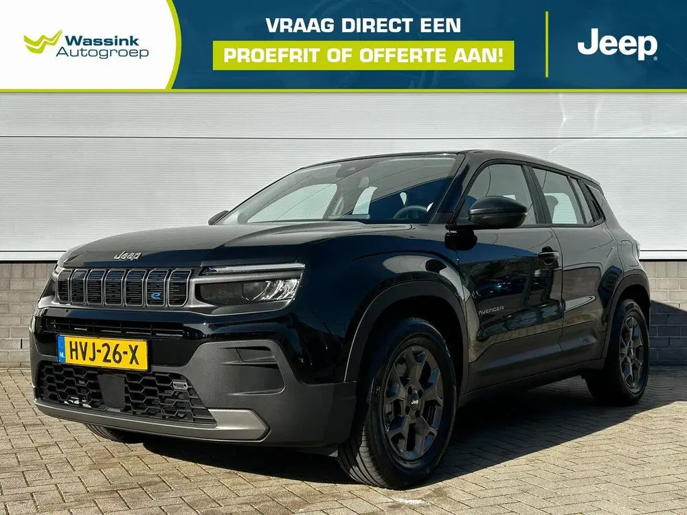 Jeep Avenger Longitude 54 kWh 156pk uit 2025