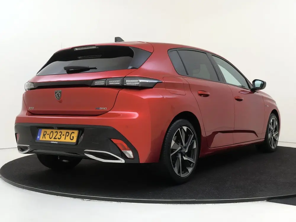 Peugeot 308 1.6 HYbrid 180PK Allure Pack Business Half uit 2022, foto 11