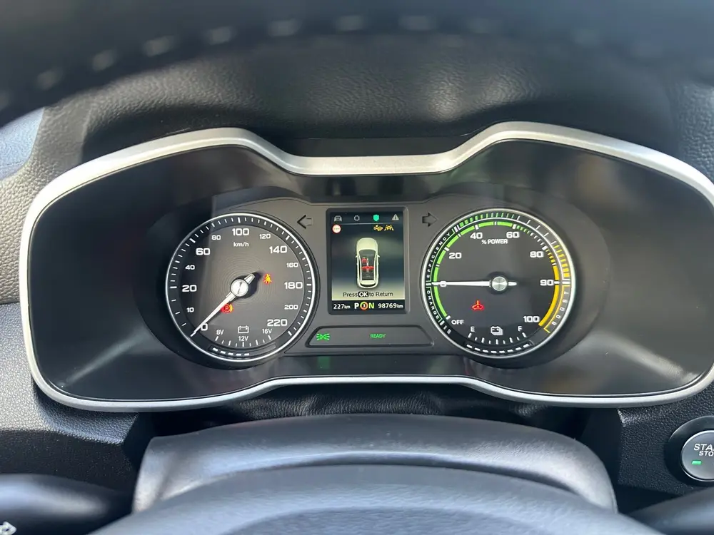 MG ZS EV Luxury 45 kWh , leer , navigatie , camera , pano uit 2021, foto 12