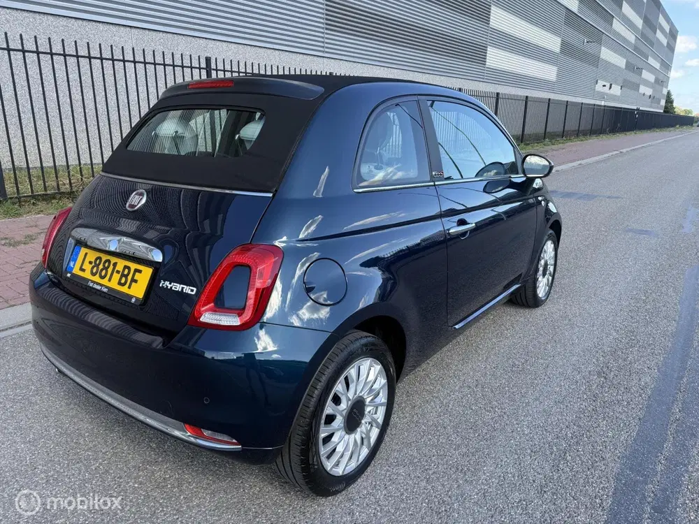 Fiat 500 C 500C 1.0 Hybrid Dolcevita Nieuwstaat uit 2021, foto 3