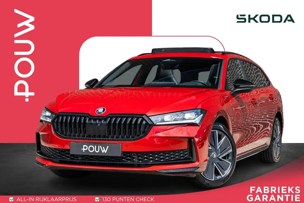 Skoda Superb 1.5 TSI 204pk PHEV Sportline Business uit 2025
