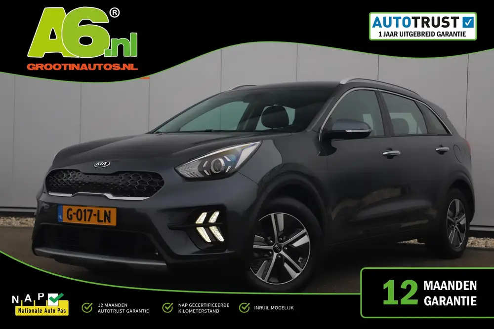 Kia Niro 1.6 GDi Hybrid DynamicLine 140PK Automaat Half Lede uit 2019