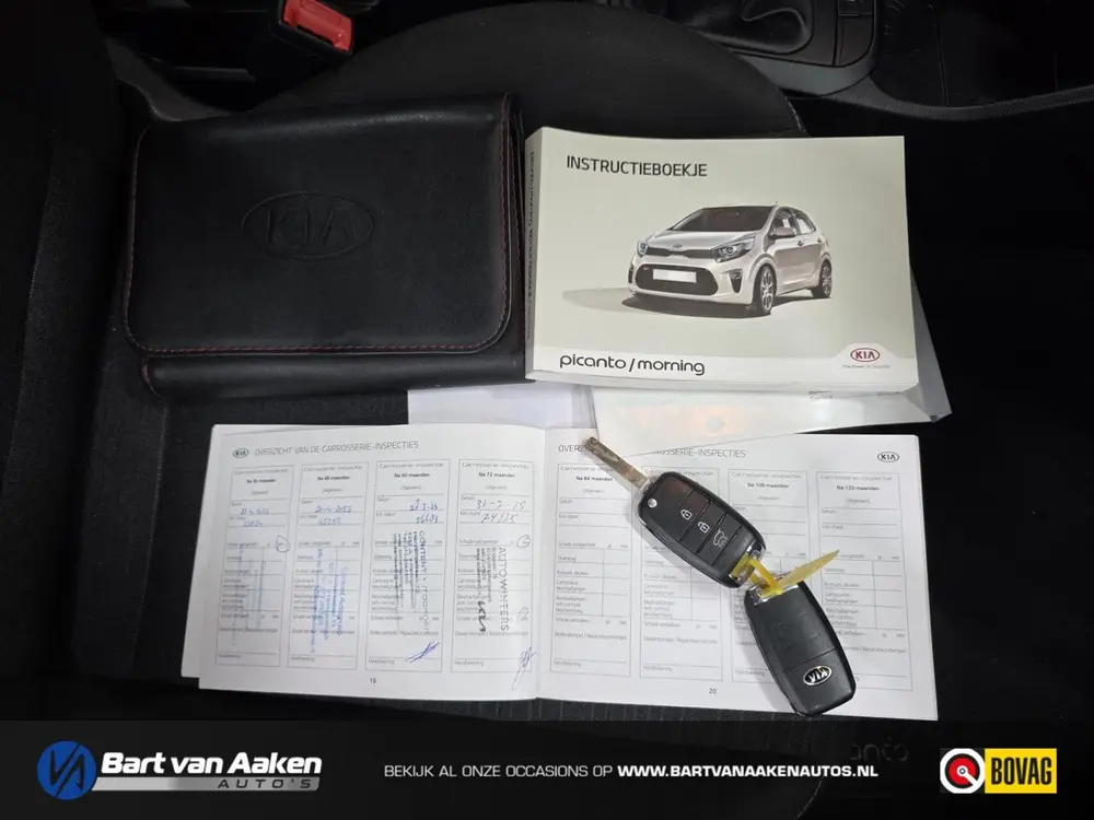 Kia Picanto 1.0 CVVT ComfortLine Airco 5Deurs lichtmetaal uit 2019, foto 20