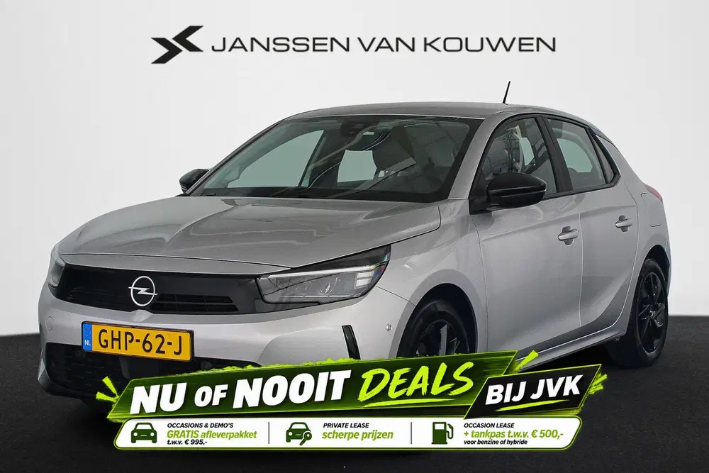 Opel Corsa 1.2 Edition Camera Apple CarPlay Dodehoek uit 2024