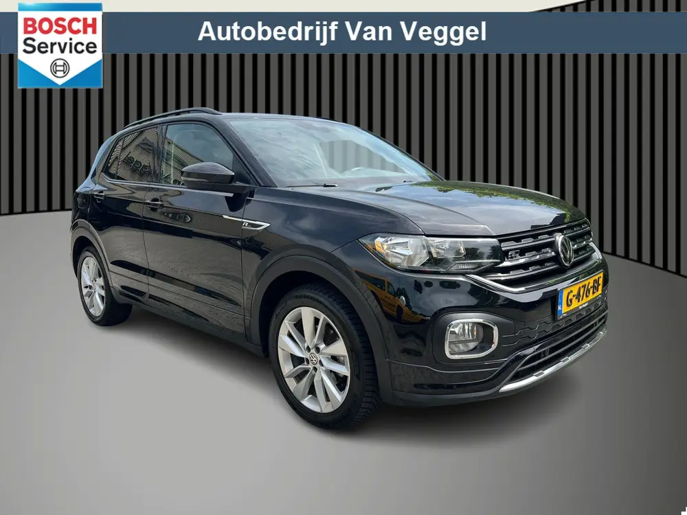 Volkswagen T-Cross 1.0 TSI r line virtual cockpit, trekhaak uit 2019