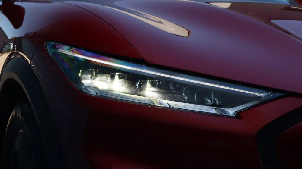 Ford Mustang Mach-E RWD 75 kWh SOH93% Leder Clima LED CarPla uit 2021, foto 10