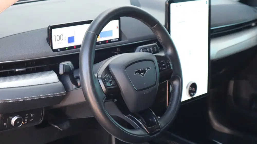 Ford Mustang Mach-E RWD 75 kWh SOH93% Leder Clima LED CarPla uit 2021, foto 14