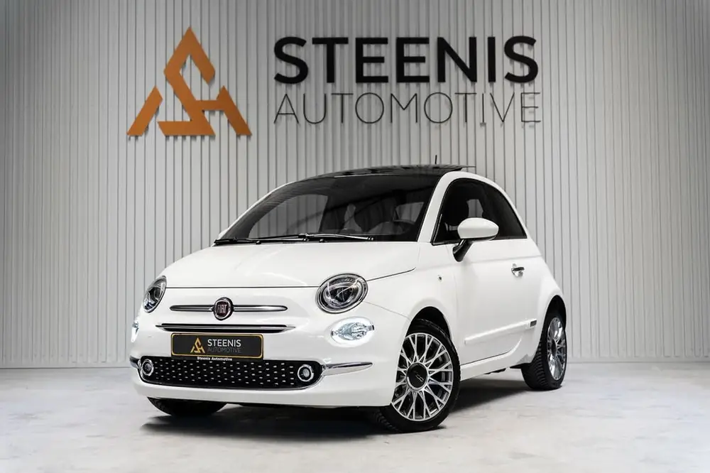 Fiat 500 hybrid star met slechts 3000km nieuwstaat! uit 2020