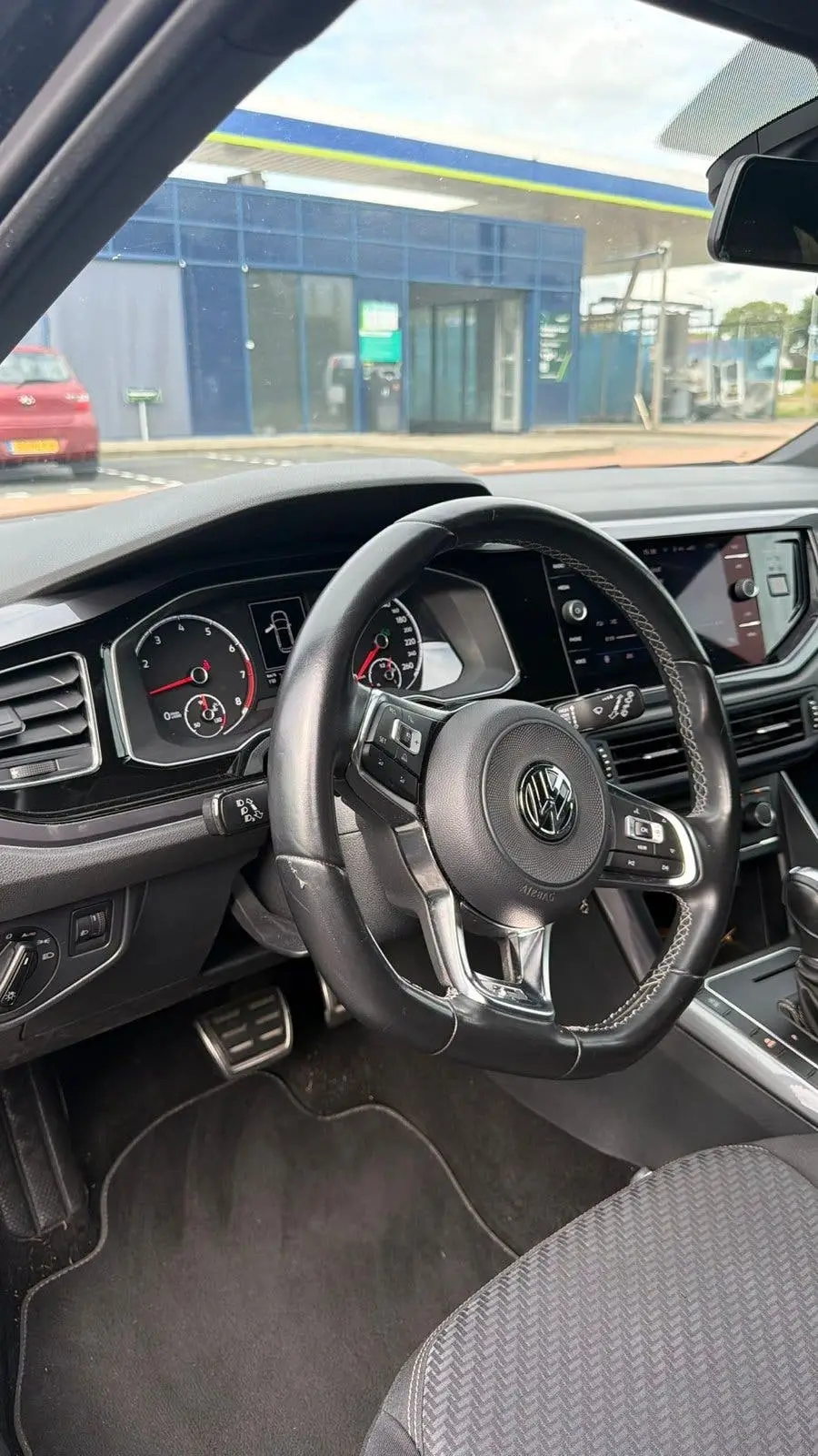 Volkswagen Polo 1.0 TSI 95pk 7-DSG 2019 Zwart R-Line pakket! uit 2019, foto 12