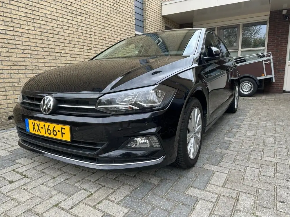 Volkswagen Polo 1.0 TSI 95pk 2019 Zwart uit 2019, foto 2
