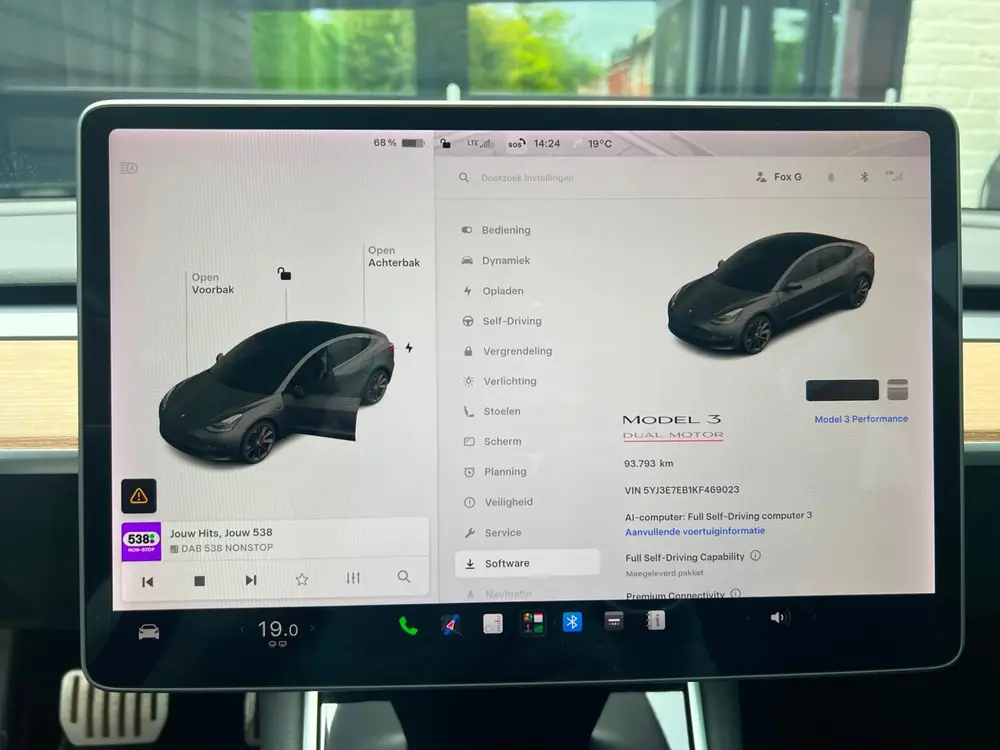 Tesla Model 3 Performance AWD 75 kWh | SOH 88% | FSD uit 2019, foto 13