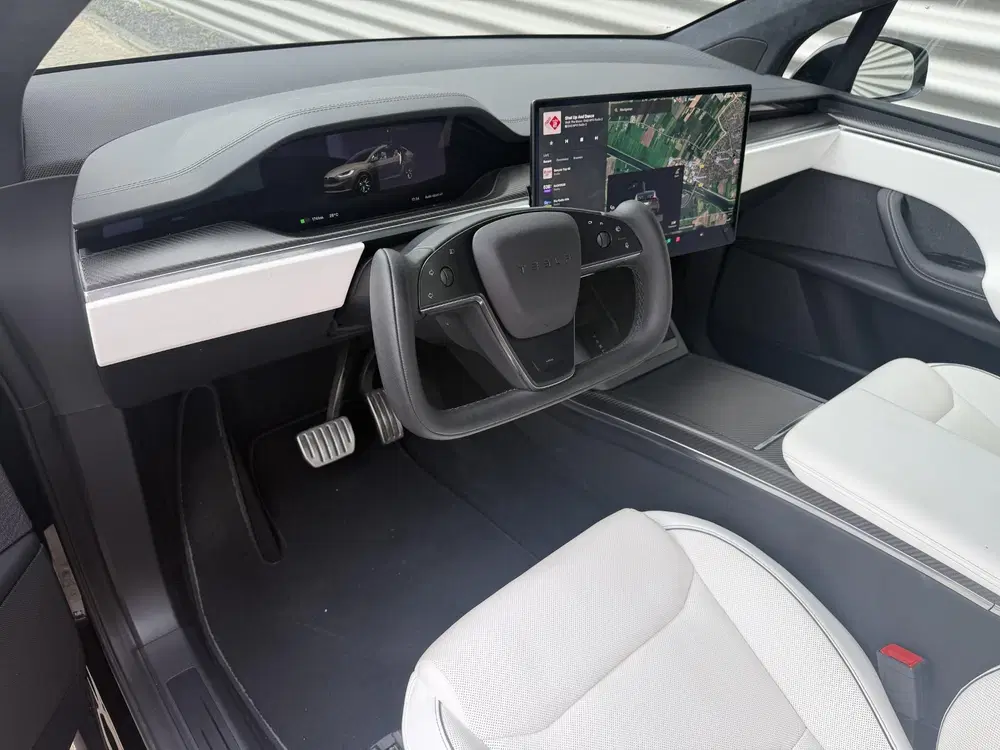 Tesla Model X Plaid AWD 6p. 100kWh 1020 PK incl BTW Yoke uit 2022, foto 2