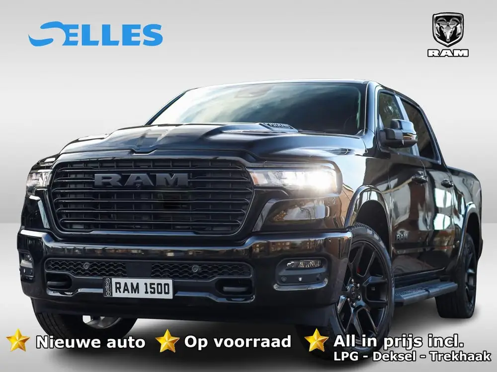 Dodge RAM 1500 2025 3.0L HURRICANE LARAMIE Night | BPM VRIJ uit 2024