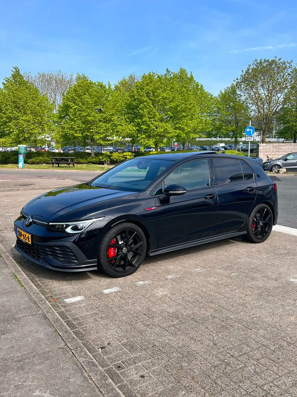 Volkswagen Golf 8 GTI Clubsport  2.0 TSI  2023 Zwart uit 2023, foto 8