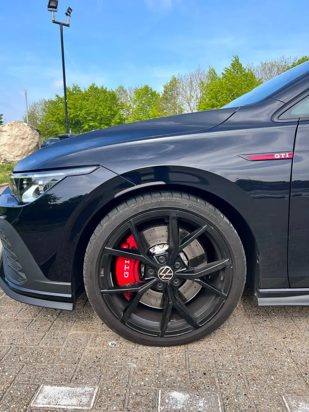 Volkswagen Golf 8 GTI Clubsport  2.0 TSI  2023 Zwart uit 2023, foto 9