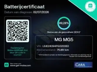 MG MG5 Long Range Luxury 61 kWh uit 2023, foto 2