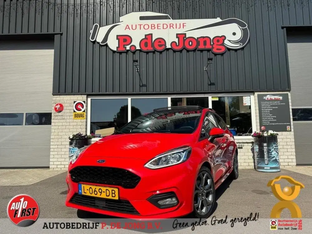 Ford Fiesta 1.0 Ecoboost ST-Line Panoramadak Carplay W uit 2021