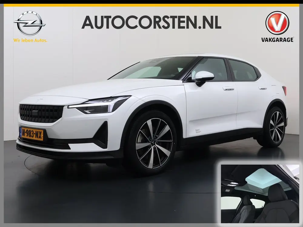 Polestar 2 Long Range Warmtepomp Panoramadak Head-up display uit 2021